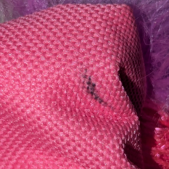 LLAMA Faux Fur Kids Backpack NWT - Picture 6 of 14